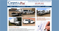 Desktop Screenshot of carpetbypat.com